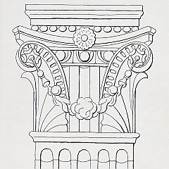 Duomo-Capitello della zona superiore della facciata_AC
